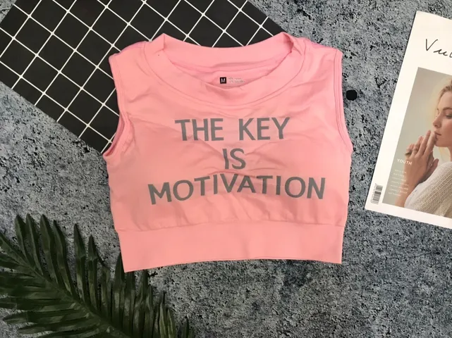 Áo Thun Nữ Croptop Sát Nách The Key Màu Hồng - Đồ Tập Gym, Yoga Cao Cấp Kèm Mút Độn Ngực Thoải Mái, Năng Động