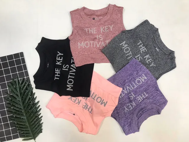 Áo Thun Nữ Croptop Sát Nách The Key Màu Hồng - Đồ Tập Gym, Yoga Cao Cấp Kèm Mút Độn Ngực Thoải Mái, Năng Động