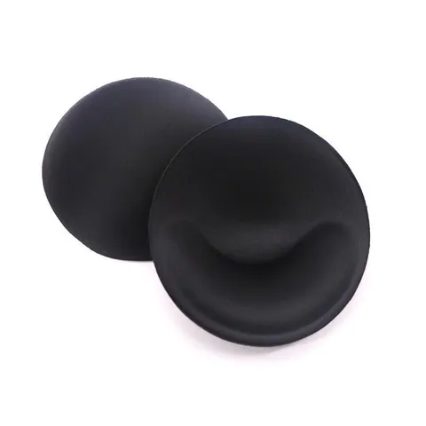 Set 2 Miếng Mút Đệm Độn Ngực Mềm Mại Cho Áo Bra, Yoga, Đầm Bơi - Nâng Ngực Quyến Rũ Màu Da và Đen