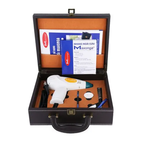 Máy Xông Ngải Cứu Maxonga HL01 - Thiết Bị Chăm Sóc Sức Khỏe Từ Thiên Nhiên, Điều Trị Đau Nhức và Viêm Xoang Tại Nhà