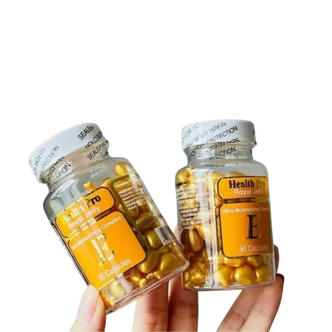 Viên Thoa Dưỡng Da Vitamin E Health Pro Royal Jelly 90 Viên