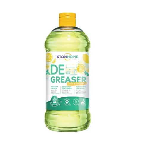 Gel Tẩy Dầu Mỡ Hương Chanh Bạc Hà Stanhome 750ml - Đa Năng Rửa Bát Và Lau Chùi Bếp, Thân Thiện Môi Trường
