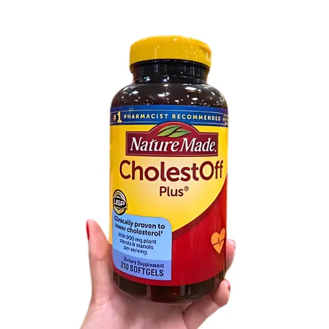 Viên Uống CholestOff 210 Viên – Nature Made