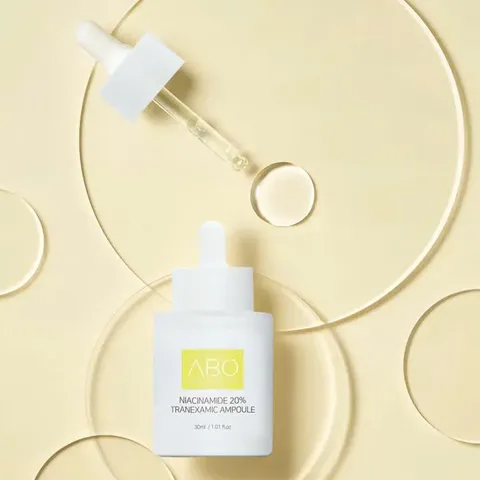 Tinh Chất Trắng Da Abo Niacinamide 20% Tranexamic Ampoule - Giải Pháp Làm Sáng Da, Giảm Nám, Cấp Ẩm, Dưỡng Da Mịn Màng