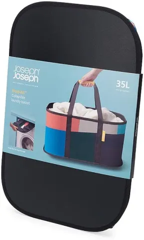 Giỏ đựng quần áo 35L Joseph Joseph - Túi giặt chống ẩm bền, dễ gập và mang đi, lý tưởng cho không gian nhỏ