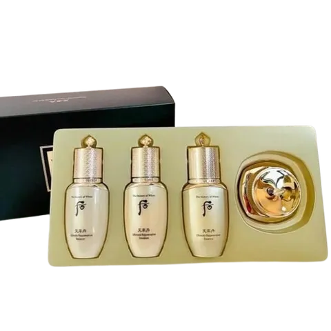 Bộ Dưỡng Da Whoo Tái Sinh Mini - 4 Sản Phẩm Chăm Sóc da Giúp Trẻ Hóa, Sáng Da, Ngăn Ngừa Lão Hóa, Chống Oxy Hóa