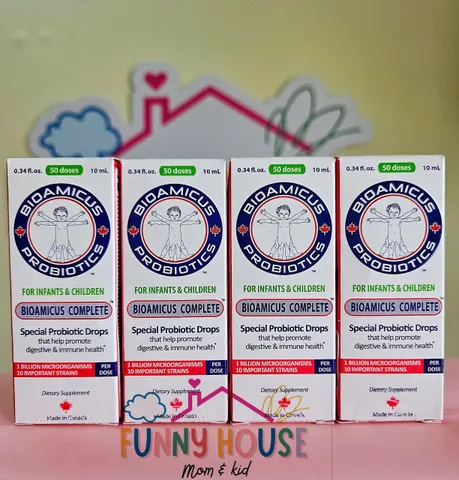 Men vi sinh 10 chủng BioAmicus Complete - Hỗ trợ tiêu hóa, giúp bé ăn ngon, tăng cường miễn dịch