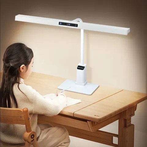 Đèn Bàn Học LED Chống Cận Có Cảm Ứng, 2 Chế Độ Ánh Sáng, Thiết Kế Hiện Đại Giúp Bảo Vệ Mắt, Góc Chiếu Rộng Cho Học Sinh và Sinh Viên
