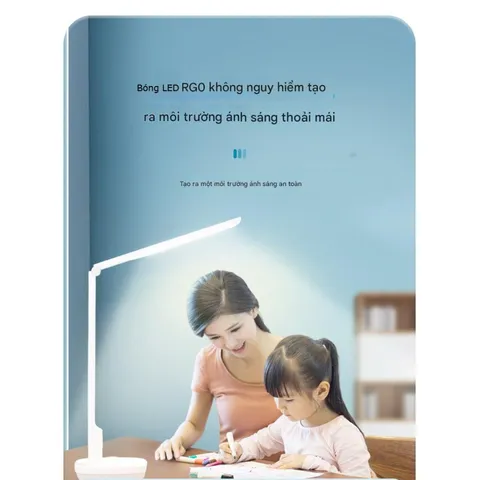Đèn bàn học led chống cận Panasonic HHLT0507G điều khiển ánh sáng bằng cảm ứng