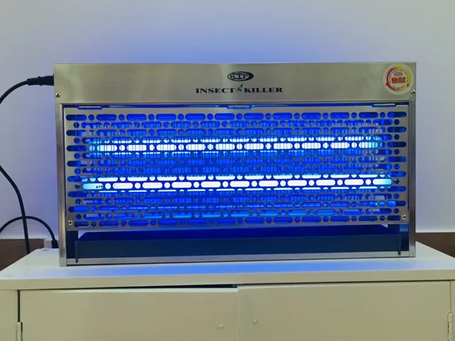 Đèn Bắt Muỗi KTP-40S - Đèn Diệt Côn Trùng Inox 304, Công Suất 40W, Phạm Vi 120m², Bảo Hành 36 Tháng