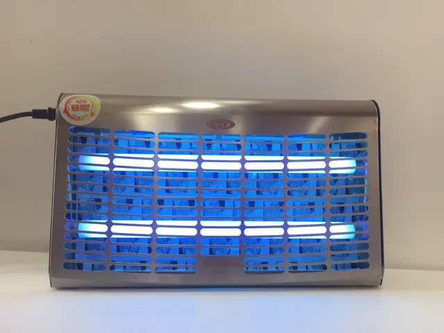 Đèn Bắt Muỗi KTP-30S Inox 304 - Diệt Côn Trùng Hiệu Quả Trong Phạm Vi Ø 80m2 - Đèn Chống Vỡ 2x15W, Bảo Hành 3 Năm