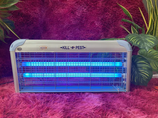 Đèn diệt muỗi IK204 40W - Đèn bắt muỗi hiệu quả cho không gian 100m2, bảo hành 12 tháng, chất liệu nhựa nhôm bền đẹp