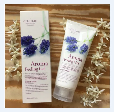 Gel Tẩy Tế Bào Chết Arrahan Hương Oải Hương 180ml - Tẩy Da Chết, Làm Sáng Da, Nguyên Liệu Tự Nhiên, Dưỡng Ẩm, Chăm Sóc Da Mặt