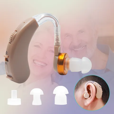 Máy Trợ Thính Đeo Vành Tai Axon F-138 - Khuếch Đại Âm Thanh 130dB, Thiết Kế Nhỏ Gọn, Thích Hợp Cho Người Già và Trẻ Em