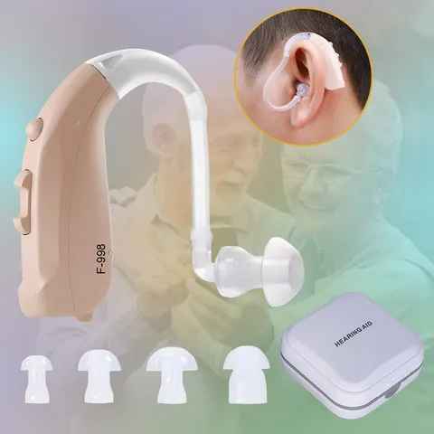 Máy Trợ Thính Không Dây Mini Axon F-998 - Âm Thanh Trong Trẻo, Bộ Lọc Tiếng Ồn, Thiết Kế Gọn Nhẹ, Dành Cho Người Già và Trẻ Em