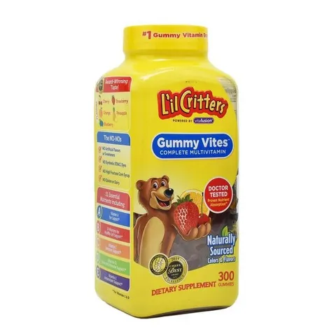 Kẹo gấu bổ sung Vitamin L’il Critters Gummy Vites 300 viên, chính hãng Mỹ