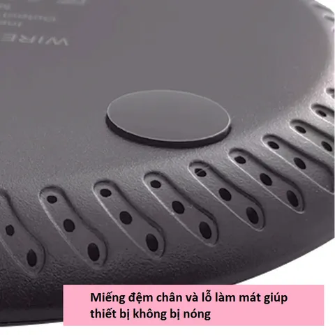 Bộ Sạc Không Dây Nhanh 15W Q18B Cho Apple Huawei - Tương Thích Qi, Sạc An Toàn, Tiện Lợi, Tích Hợp Bảo Vệ Thông Minh