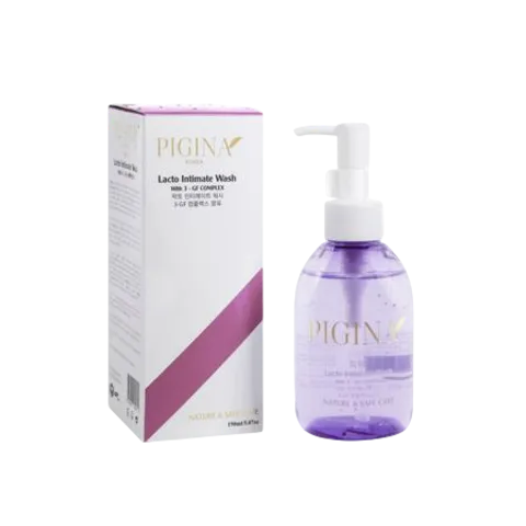 Dung dịch vệ sinh phụ nữ Pigina 150ml - Gel bôi tự nhiên Hàn Quốc, chăm sóc vùng chữ Y, làm hồng, se khít, giảm đau bụng kinh