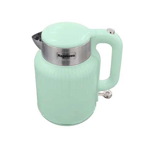 Ấm Siêu Tốc Nagakawa NKT2666 - Dung Tích 1.7L, Thiết Kế Sang Trọng Inox 304, Tiết Kiệm Thời Gian Đun Nước Nóng Nhanh Chóng