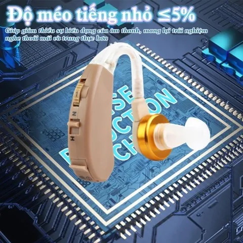 Máy trợ thính không dây Axon V-168 - Tặng kèm hộp đựng máy