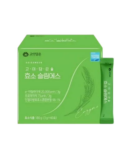 Bột giảm cân Goidameun Enzyme Slim 60 gói - Hỗ trợ tiêu hóa, giữ dáng, hương vị thơm ngon từ ngũ cốc và trái cây tự nhiên.
