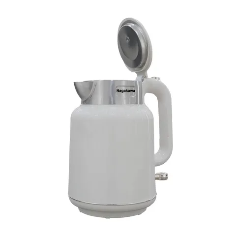 Ấm Siêu Tốc Nagakawa NKT2668 - Dung Tích 1.7L, Inox 304, Đun Nước Nóng Nhanh, Thiết Kế Sang Trọng, Tiện Ích Tối Ưu, Bảo Hành 12 Tháng