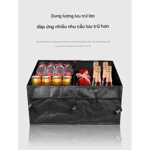 Túi Vải Chống Nước Đựng Đồ Cốp Ô Tô Dung Tích Lớn Gấp Gọn Tiện Lợi - Giải Pháp Hoàn Hảo Cho Những Chuyến Đi Du Lịch