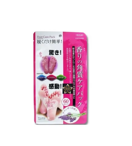 Bộ Ủ Tẩy Tế Bào Chết Da Chân To Plan Lavender Foot Care Pack - Chăm Sóc Chân Từ Nhật Bản, Mềm Mại và Nguyên Liệu Tự Nhiên.