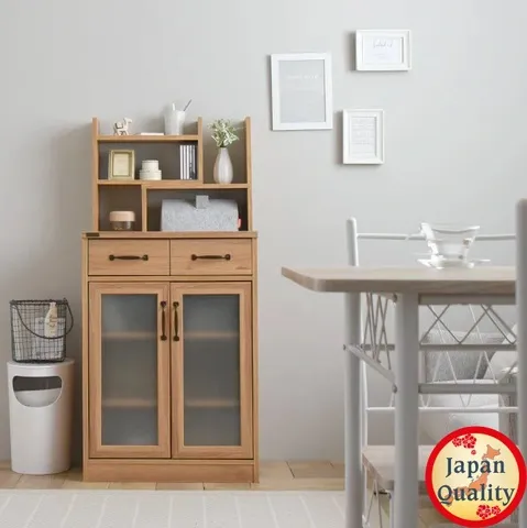 Kệ Bếp Luffly Japan 4040SR - Gỗ Tự Nhiên, Thiết Kế Hiện Đại Nhật Bản, Đồ Nội Thất Phòng Bếp Thông Minh