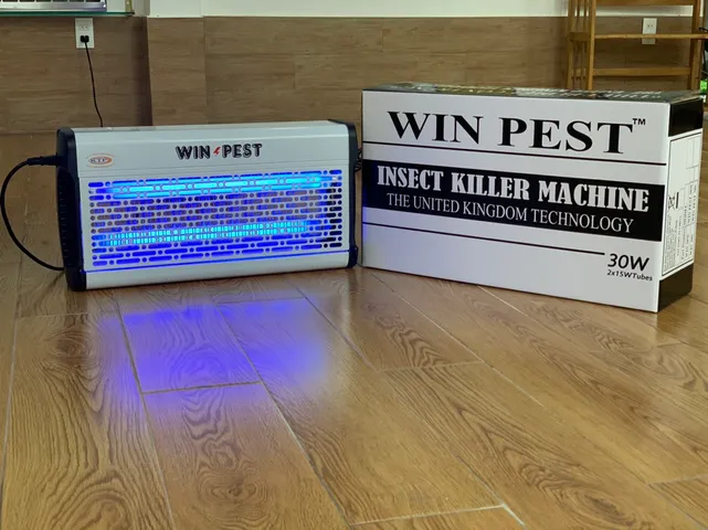 Đèn diệt côn trùng WINPEST 30W - Đèn bắt muỗi hiệu quả cho không gian 80-100m2, công nghệ UK, bảo hành 36 tháng