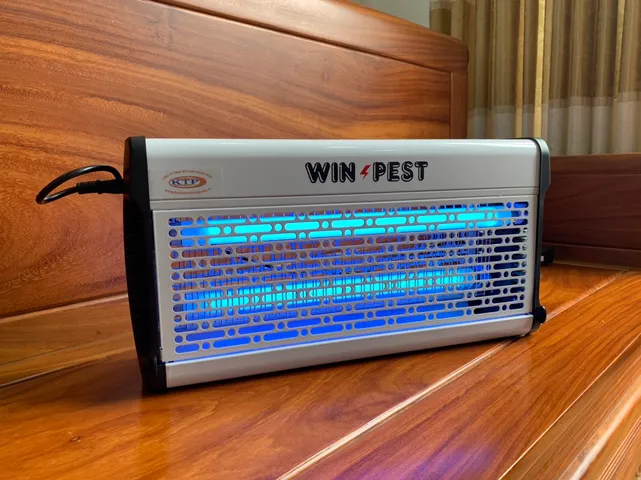 Đèn diệt côn trùng WINPEST 30W - Đèn bắt muỗi hiệu quả cho không gian 80-100m2, công nghệ UK, bảo hành 36 tháng