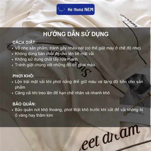 Ga trải giường cao cấp Hệ Thống Nệm Set bộ vỏ chăn ga ra drap tencel trải phủ giường gối nệm đệm 5 món cao cấp