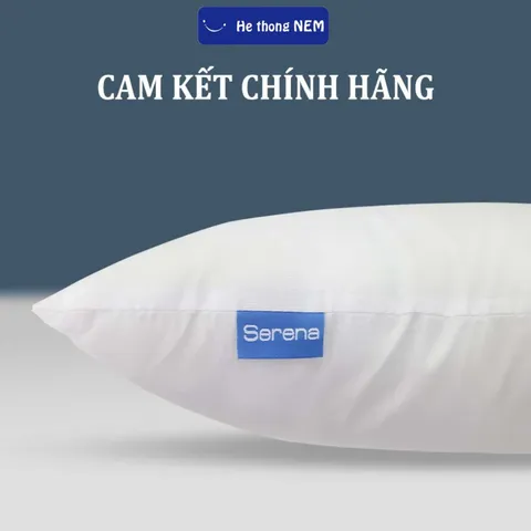 Ruột gối nằm ngủ Hệ Thống Nệm cao cấp Ruột gối hơi 50x70 nằm ngủ cho người lớn bông gòn không xẹp chuẩn khách sạn 5 sao