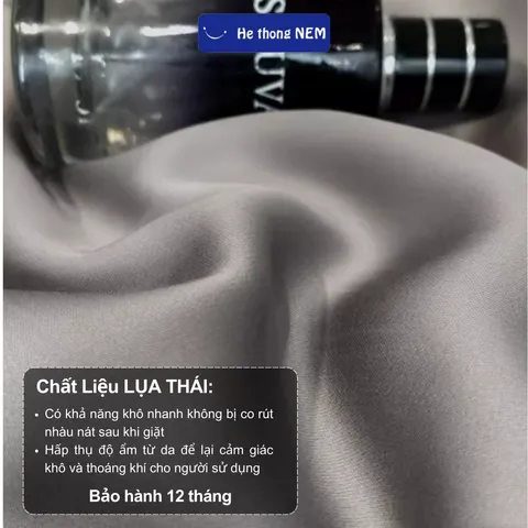 Bộ Chăn Ga Gối 5 Món Hệ Thống Nệm Cao Cấp Bộ Set Chăn Ga Drap Grap Phủ Trải Giường Gối Nệm Đệm 5 Món Lụa Thái Sang Trọng