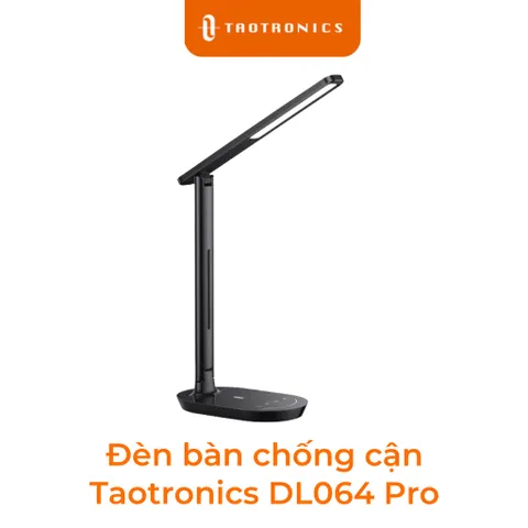 Đèn Học Chống Cận 12W Taotronics TT-DL064 Pro - 5 Mức Sáng, 4 Chế Độ Màu, Thiết Kế Hiện Đại Bảo Vệ Mắt Học Tập