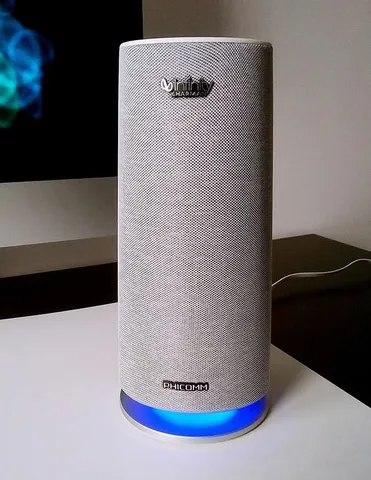 Loa Bluetooth thông minh PHICOMM R1 - Âm thanh cao cấp từ Infinity by Harman, kết nối Bluetooth/Wi-Fi, điều khiển giọng nói, đế LED hiện đại
