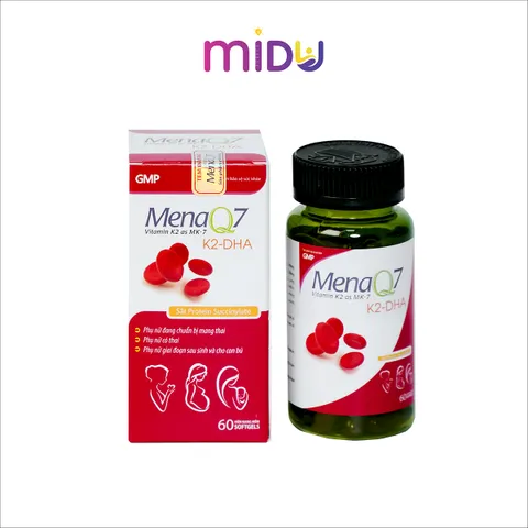 MENAQ7 K2-DHA thực phẩm bảo vệ sức khỏe