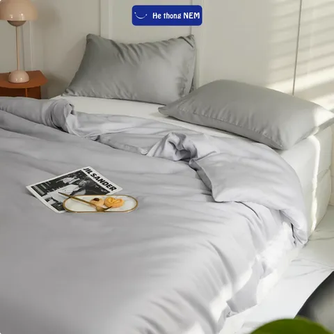 Chăn Tencel 2mx2m3 HỆ THỐNG NỆM Cao Cấp Chính Hãng Vỏ Chăn Mền Lụa Tencel 60s Có Ruột Chăn Dày Đắp Ngủ Mềm Mịn Mát