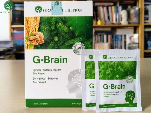 Combo 4 Hộp Cốm G-Brain Hỗ trợ phát triển trí não cho bé
