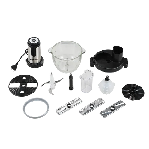 Máy Xay Thịt Đa Năng Nagakawa NAG0822 - 6 Chức Năng, Cối Thủy Tinh 2L, Động Cơ Mạnh Mẽ, Bảo Hành 12 Tháng, Tiện Dụng Trong Bếp