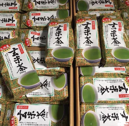 Trà Xanh Gạo Lứt Rang Nhật Bản Kunitaro Gói 200g - Giải Pháp Thanh Nhiệt Ngày Hè, Bổ Sung Dinh Dưỡng Cho Cơ Thể