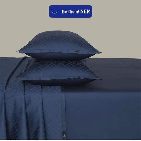 Bộ chăn ga gối đệm 5 món lụa Hệ Thống Nệm cao cấp Bộ drap ga grap grab lụa mát thun lạnh 5 món trải phủ giường