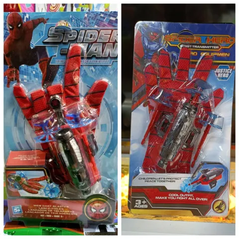 Găng Tay Siêu Nhân Người Nhện Spider-Man - Đồ Chơi Trẻ Em Chọn Mẫu Ngẫu Nhiên, Quà Tặng Tuyệt Vời cho Fan Marvel