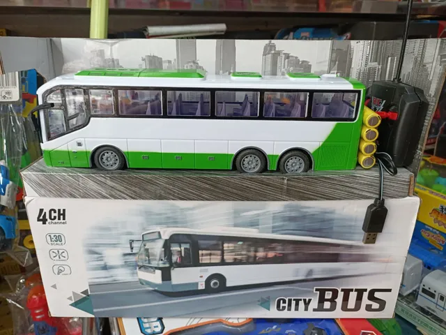 Đồ Chơi Xe Ô Tô Bus Điều Khiển Từ Xa - Sạc Pin, Màu Ngẫu Nhiên, Trải Nghiệm Vui Vẻ Cho Trẻ Em