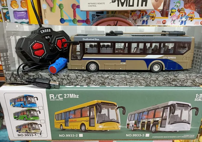 Đồ Chơi Xe Ô Tô Bus Điều Khiển Từ Xa - Sạc Pin, Màu Ngẫu Nhiên, Trải Nghiệm Vui Vẻ Cho Trẻ Em