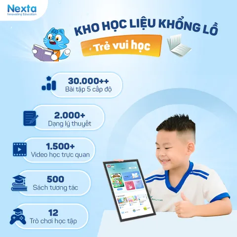 Máy Tính Bảng Học Tập SS1 Dành Cho Trẻ 5-12 Tuổi, Tích Hợp Toán - Tiếng Việt - Tiếng Anh