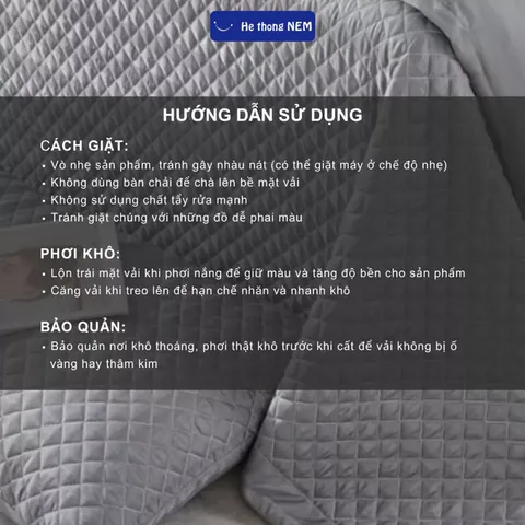 Combo Chăn Ga Gối Đệm Cao Cấp 5 Món Hệ Thống Nệm Bộ Set Chăn Ga Drap Grap Chần Bồng Phủ Trải Dường Giường Gối Nệm Đệm 5 Món
