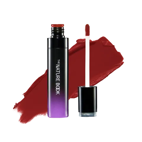 Son Thỏi Thuần Chay Nature Book Soft Velvet Tint Hàn Quốc 7ml - Son Môi Dịu Nhẹ, Bền Màu, Chiết Xuất Tự Nhiên