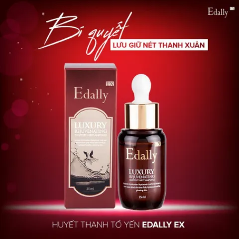 Huyết Thanh Tổ Yến Edally EX - Serum Chống Oxy Hóa, Dưỡng Ẩm và Tái Tạo Làn Da Tươi Trẻ - Sản Phẩm Chăm Sóc Da Cao Cấp Hàn Quốc 25ml