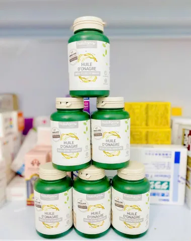 Viên uống tinh dầu hoa anh thảo Nat & Form Huile D'Onagre 200 viên - Giảm đau bụng kinh, hỗ trợ cân bằng hormone nữ
